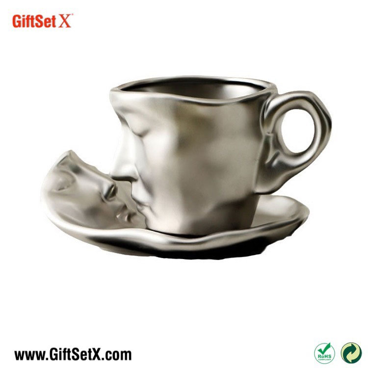 Luxury Stainless Coffee Cup ຊຸດຂອງຂວັນ